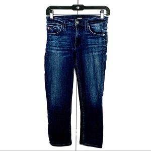 Rarely-worn Hudson Blue Crop Jeans 24